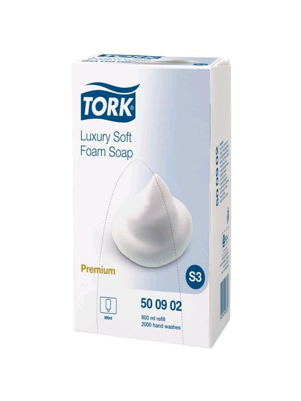 Мыло пена TORK Luxury Premium 0,8л арт.500902