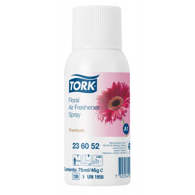 Tork: Освежитель воздуха A1 Premium 75 мл цветочный аэрозольный236052